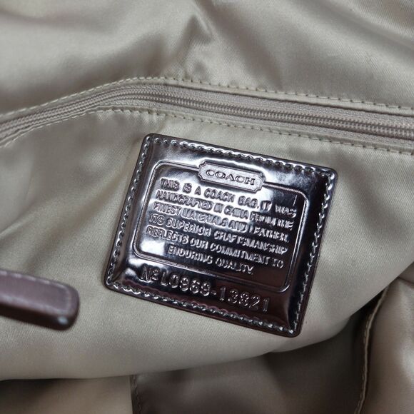 COACH 13821 Poppy Sequin Spotlight Pink Shoulder Bag Tote Special Edition Purse - Picture 14 of 16